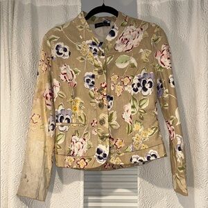 NWT Taylor Brooke Women's Floral Blazer Size 2-16 the curvy jacket